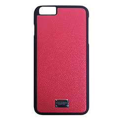 Dolce & Gabbana iPhone 6+ Case, Leather, Pink, 4